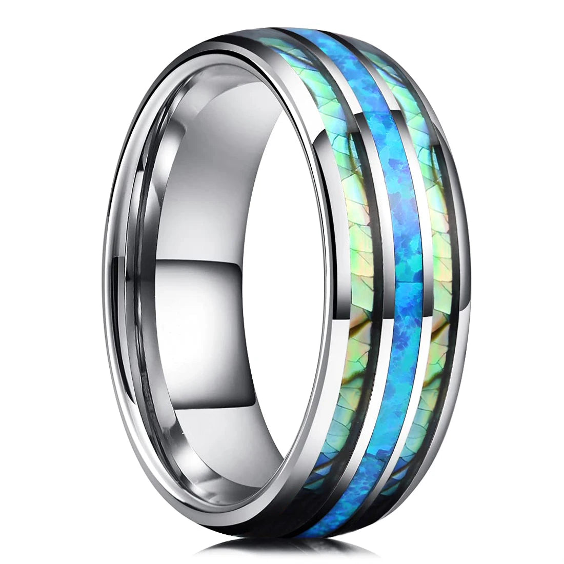 Men's Steel Rings Women Jewelry  3