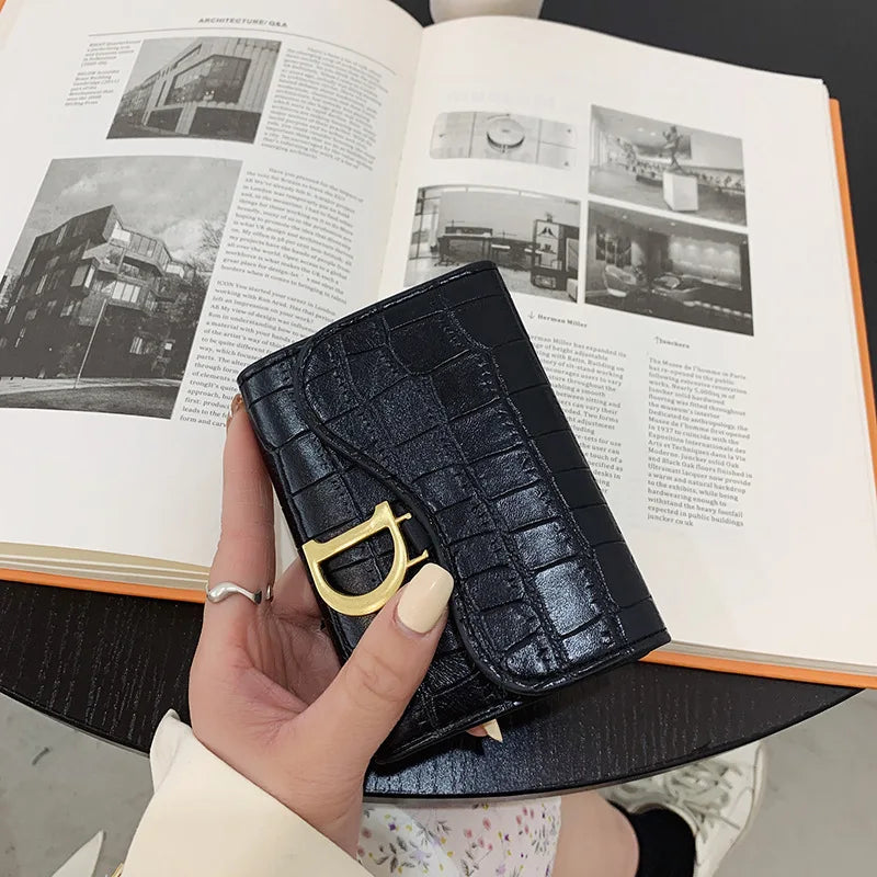 for Female Purse Money Clip Wallet Cardholder