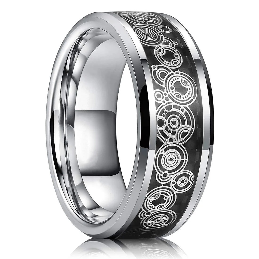 Men's Steel Rings Women Jewelry  3