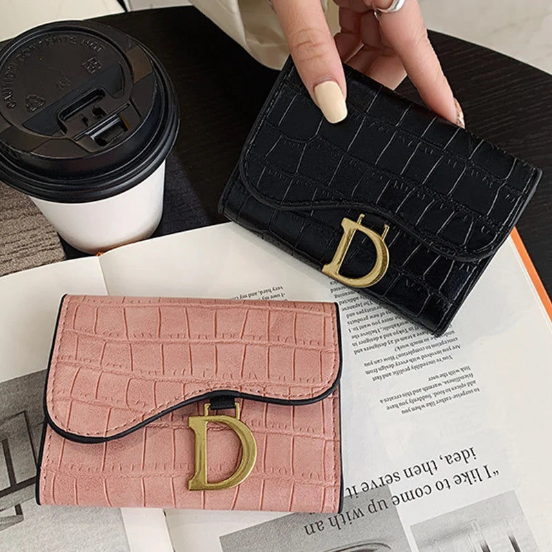 for Female Purse Money Clip Wallet Cardholder