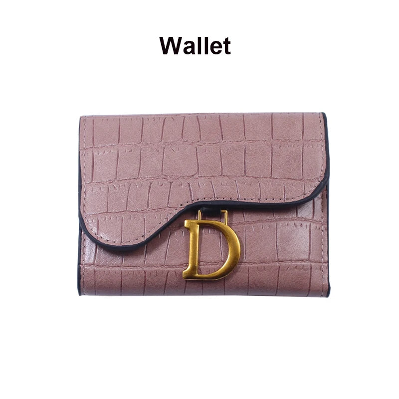 for Female Purse Money Clip Wallet Cardholder